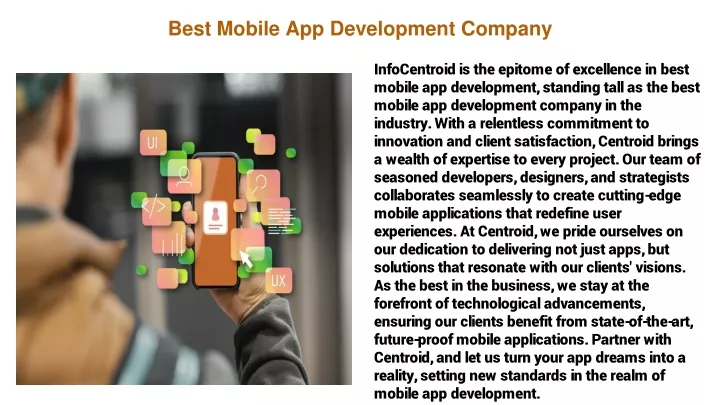 best mobile app development company