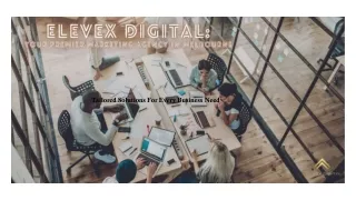 Elevex Digital Your Premier Marketing Agency In Melbourne