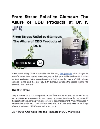 from stress relief to glamour the allure