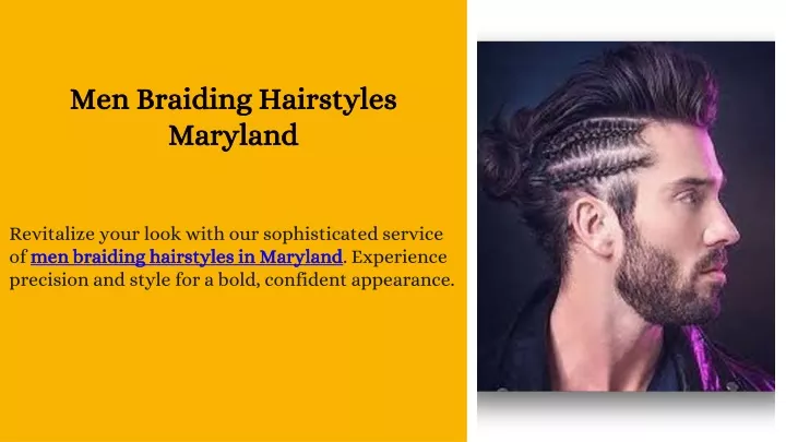 men braiding hairstyles maryland