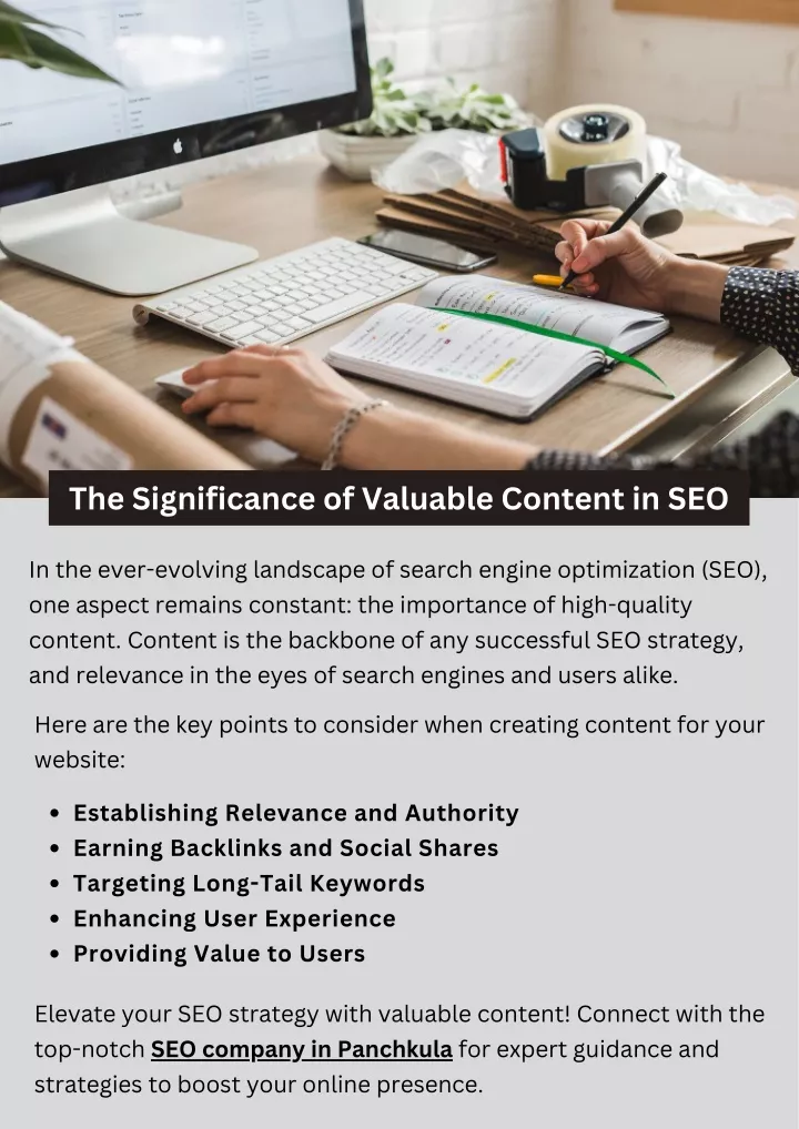 the significance of valuable content in seo