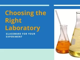 Choosing the Right Laboratory Glassware for Your Experiment