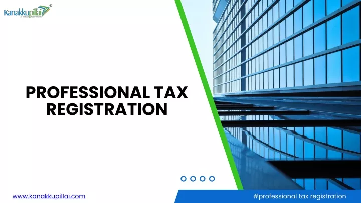 professional tax registration