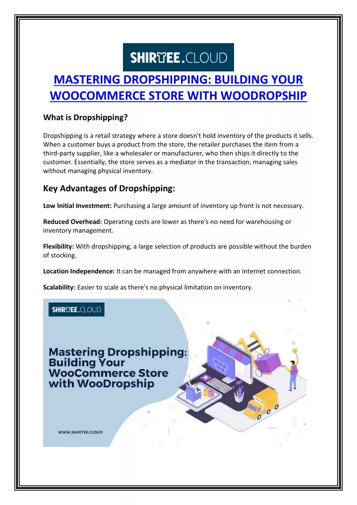 mastering dropshipping building your woocommerce
