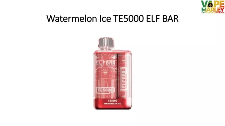 watermelon ice te5000 elf bar