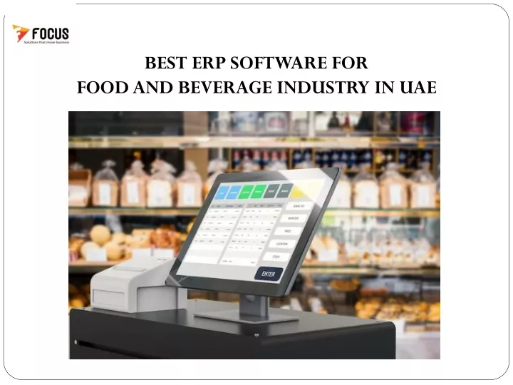 best erp software for food and beverage industry