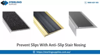 Prevent Slips With Anti-Slip Stair Nosing (1)