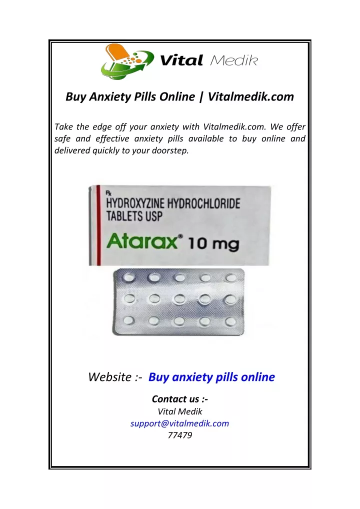 buy anxiety pills online vitalmedik com