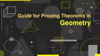 How to Learn Theorems in Geometry