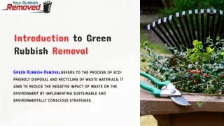Cleaner Earth, Clearer Future: Green Rubbish Removal Services by Your Rubbish Re