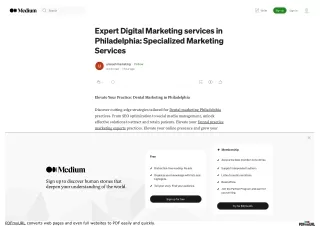 Expert Digital Marketing services in Philadelphia: Specialized Marketing Service