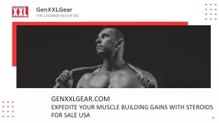 Expedite your Muscle Building Gains with Steroids for sale USA