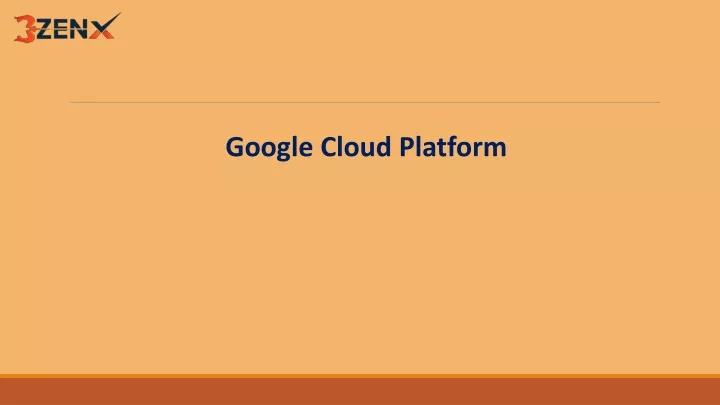 google cloud platform