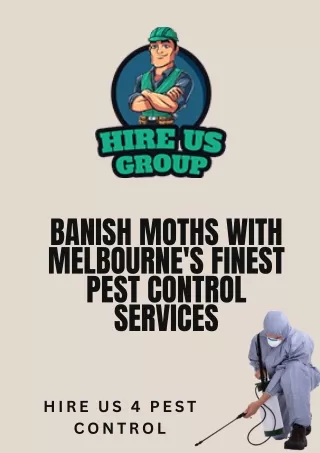 Banish Moths With Melbourne's Finest Pest Control Services
