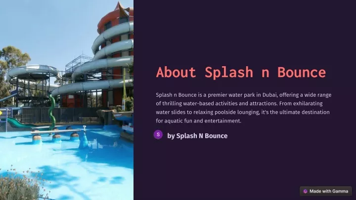 about splash n bounce