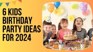 6 Birthday Party Ideas for 5-Year-Olds