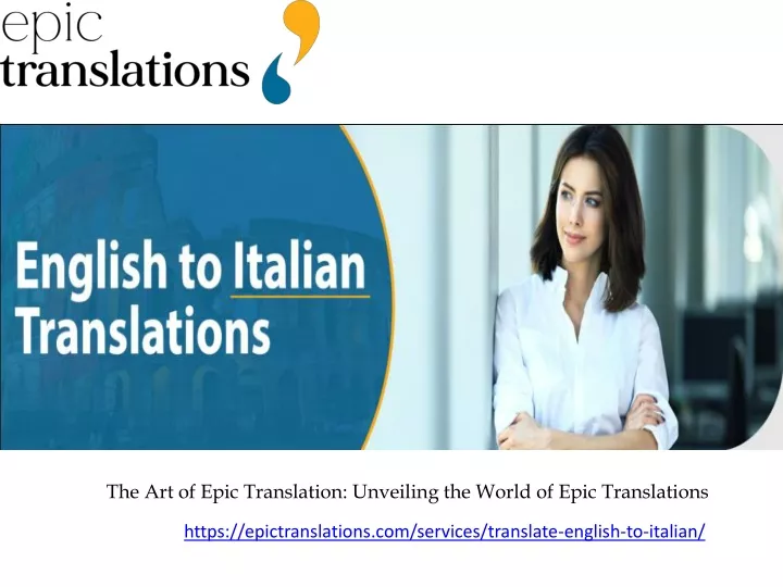 the art of epic translation unveiling the world