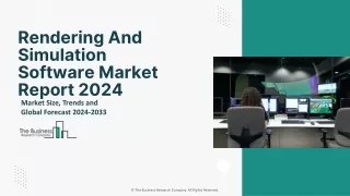 rendering and simulation software market report