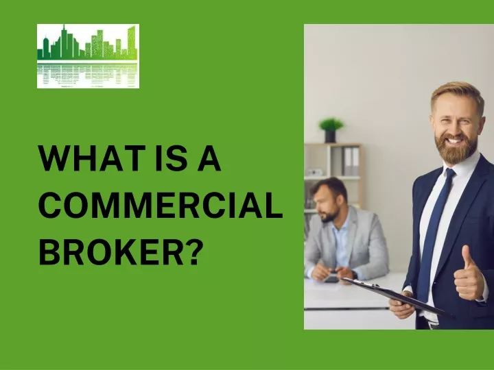 what is a commercial broker
