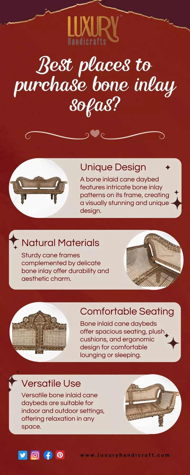 best places to purchase bone inlay sofas