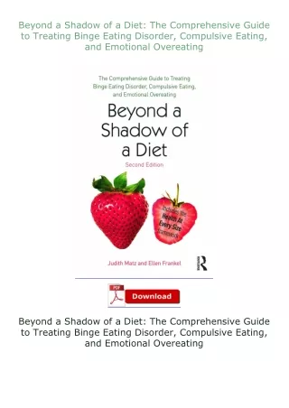 Beyond-a-Shadow-of-a-Diet-The-Comprehensive-Guide-to-Treating-Binge-Eating-Disorder-Compulsive-Eating-and-Emotional-Over