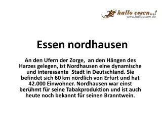 Essen nordhausen