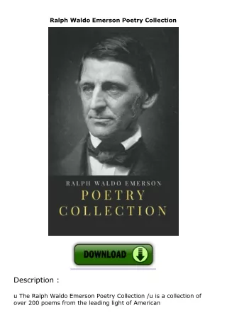 Ralph-Waldo-Emerson-Poetry-Collection