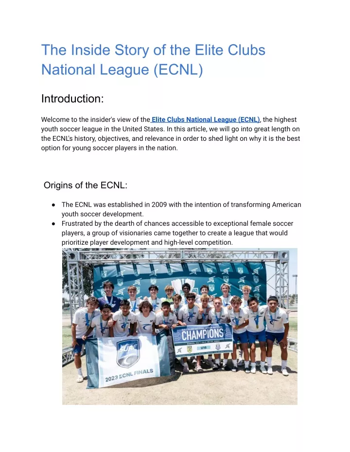 the inside story of the elite clubs national