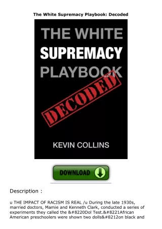 The-White-Supremacy-Playbook-Decoded