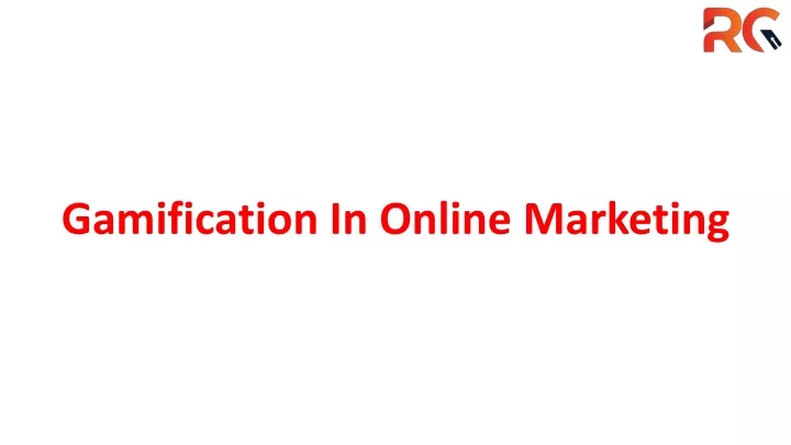 gamification in online marketing