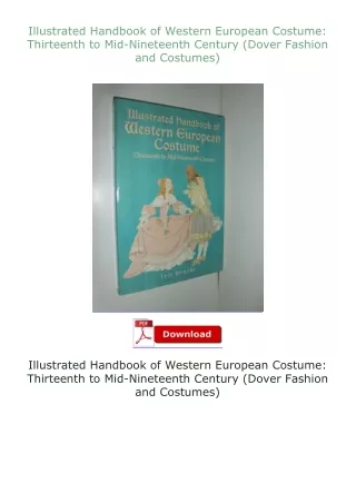 Illustrated-Handbook-of-Western-European-Costume-Thirteenth-to-MidNineteenth-Century-Dover-Fashion-and-Costumes
