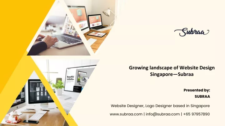 growing landscape of website design singapore