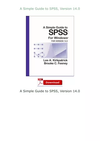 A-Simple-Guide-to-SPSS-Version-140
