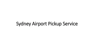 Sydney Airport Pickup Service