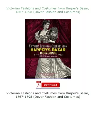 [PDF]❤READ⚡ Victorian Fashions and Costumes from Harper's Bazar, 1867-1898 (Dover Fashion and Costumes)