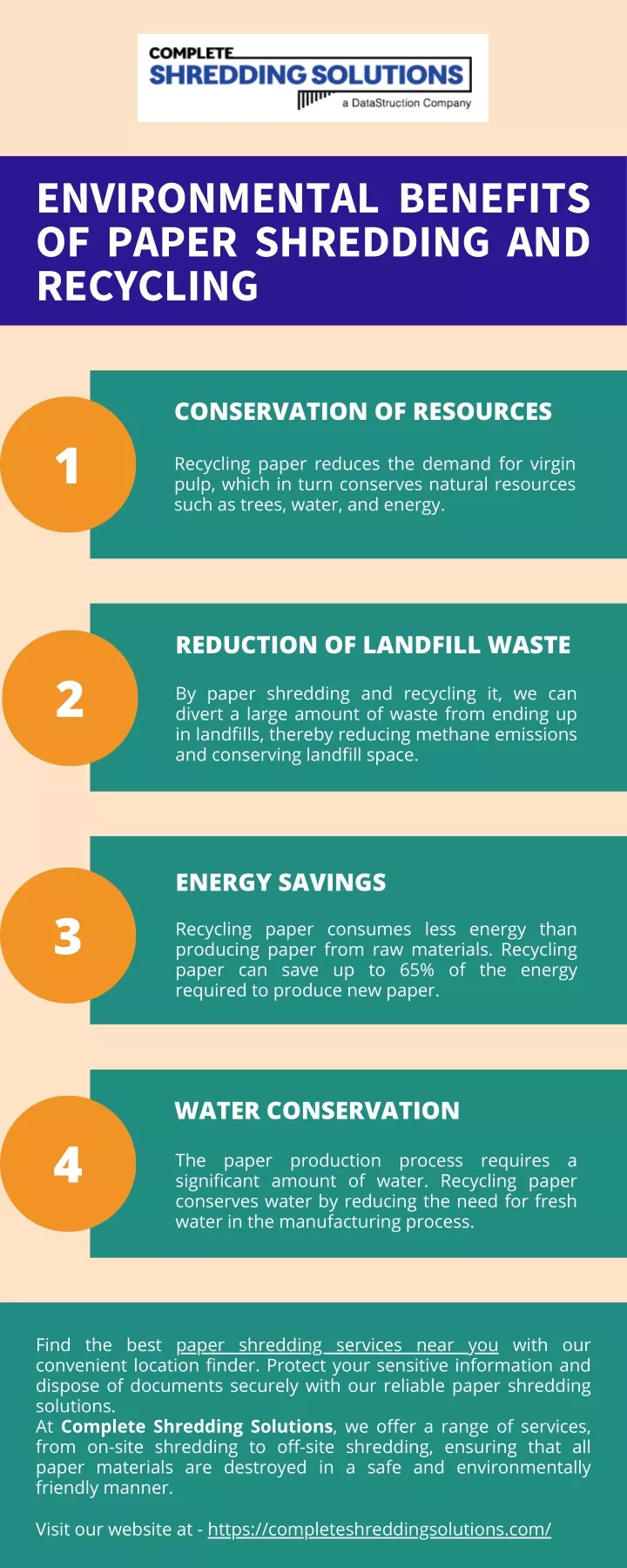 environmental benefits of paper shredding