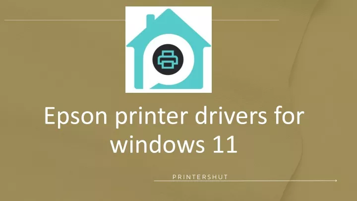 epson printer drivers for windows 11