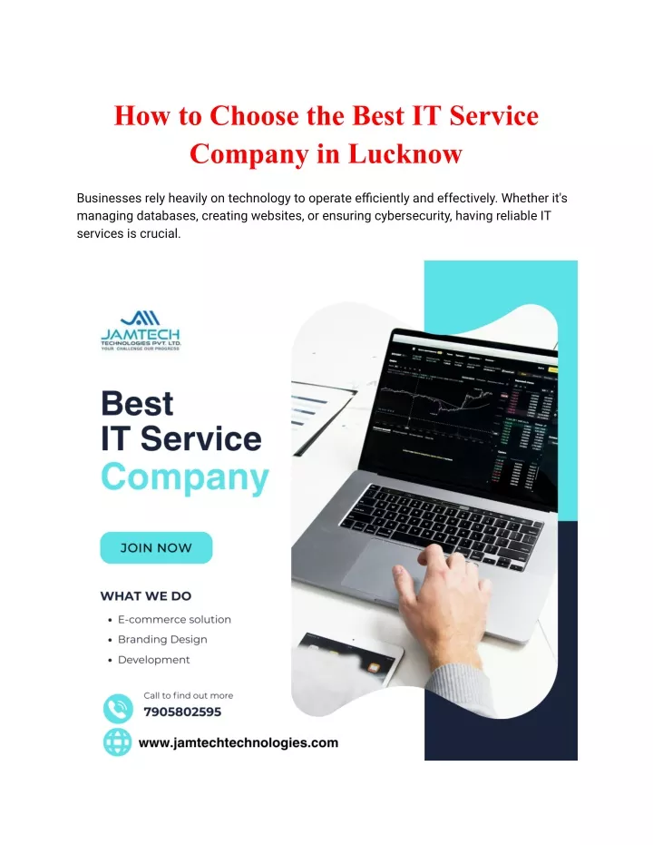 how to choose the best it service company