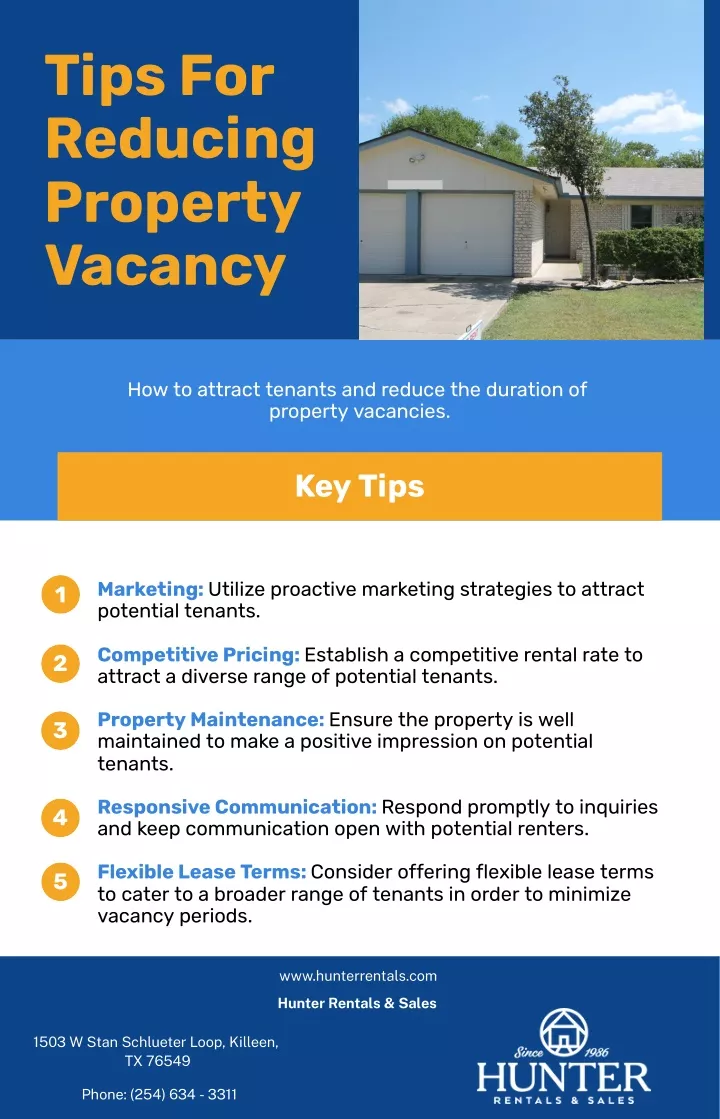 tips for reducing property vacancy