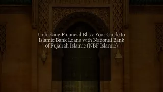 Islamic bank loan