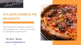 Humble Pie Desserts - Westside Atlanta Restaurants