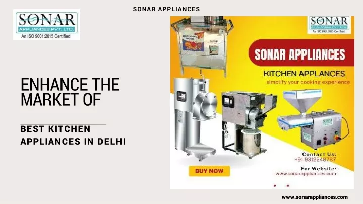 sonar appliances