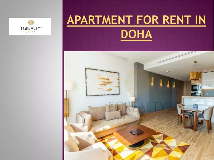 apartment for rent in doha