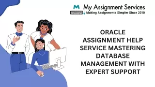 Oracle Assignment Help Service Mastering Database Management with Expert Support