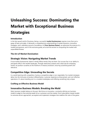 Unleashing Success (1)