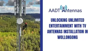Unlocking Unlimited Entertainment with TV Antennas Installation in Wollongong