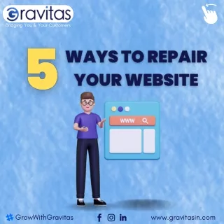 5 ways to repair your website
