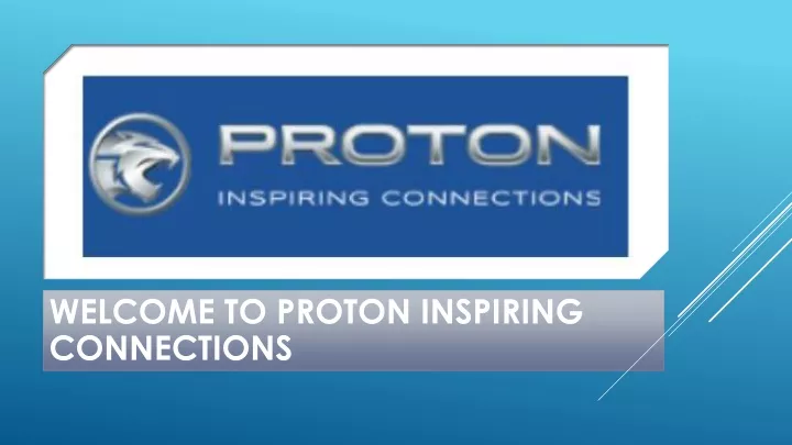 welcome to proton inspiring connections