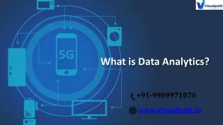 what is data analytics