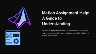 Matlab Assignment Help Services in Canada by Professionals